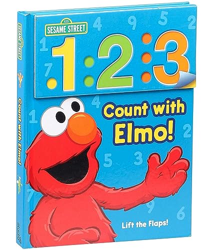 Sesame Street: 1 2 3 Count with Elmo!: A Look, Lift & Learn Book (1) (Look, Lift & Learn Books)