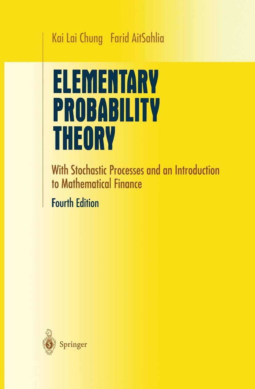 Elementary Probability Theory: With Stochastic Processes and