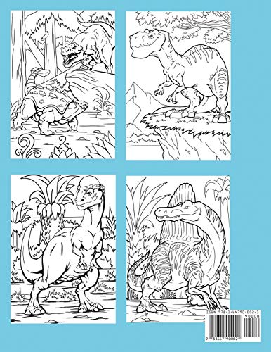 Jumbo Dinosaur Coloring Book