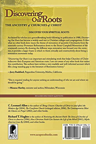 Discovering Our Roots: The Ancestry of Churches of Christ
