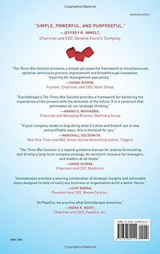 The Three-Box Solution: A Strategy for Leading Innovation