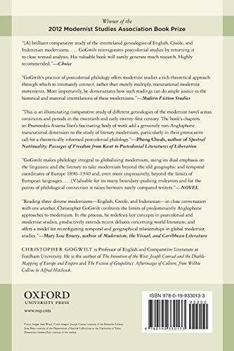 The Passage of Literature: Genealogies of Modernism in Conrad, Rhys, and Pramoedya