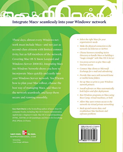 Integrating Macs into Windows Networks (Network Pro Library)
