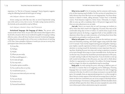 Teaching Trauma-Sensitive Yoga: A Practical Guide