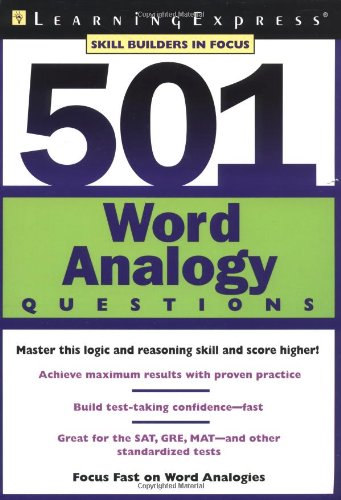 501 Word Analogy Questions by LearningExpress Editors