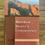 Matthew Henry's Commentary One Volume