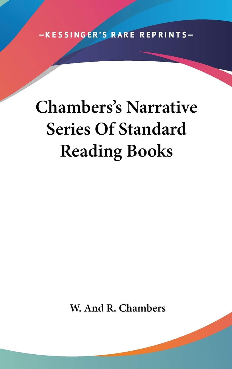 Chambers's Narrative Series Of Standard Reading Books