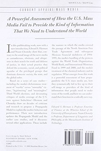 Manufacturing Consent: The Political Economy of the Mass Med