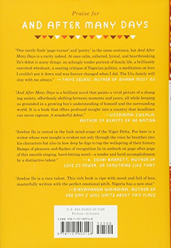 And After Many Days: A Novel