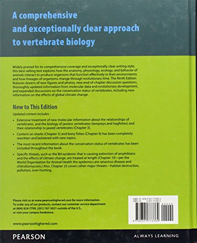 Vertebrate Life (9th Edition)