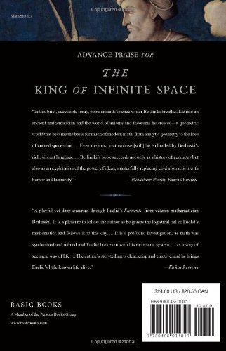 The King of Infinite Space: Euclid and His Elements
