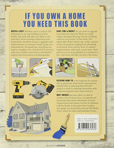 The Quick & Easy Home DIY Manual: 321 Tips (Extreme How-to)