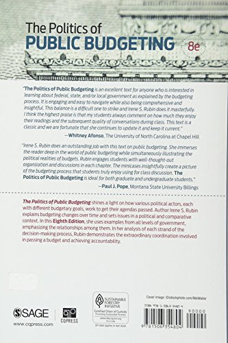 The Politics of Public Budgeting: Getting and Spending, Borrowing and Balancing