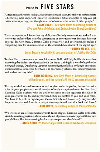 Five Stars: The Communication Secrets to Get from Good to Great