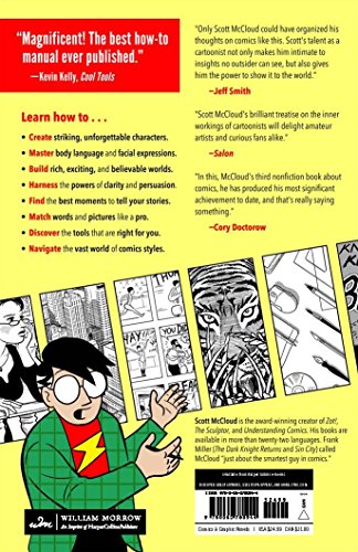 Making Comics: Storytelling Secrets of Comics, Manga and Graphic Novels — back cover