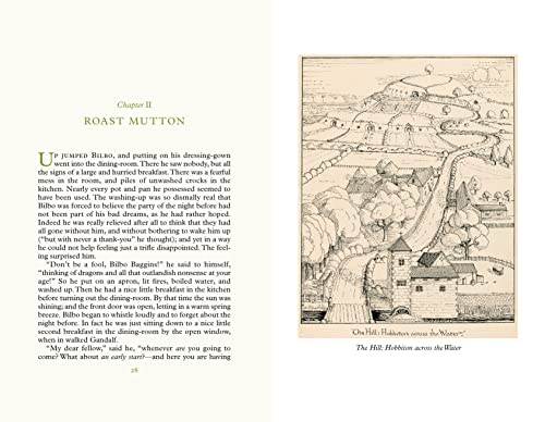 The Hobbit Illustrated by the Author: A Special Edition of the Fantasy Classic Featuring Sprayed Edges (Tolkien Illustrated Editions)