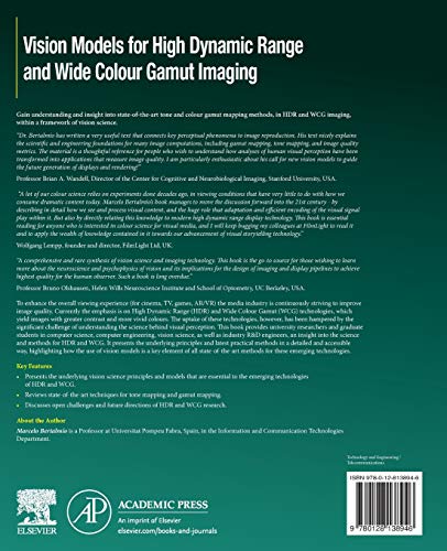 Vision Models for High Dynamic Range and Wide Colour Gamut Imaging: Techniques and Applications (Computer Vision and Pattern Recognition)