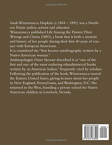 Life Among the Piutes: Their Wrongs and Claims