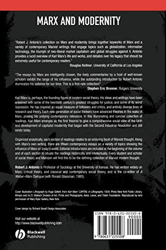 Marx and Modernity: Key Readings and Commentary