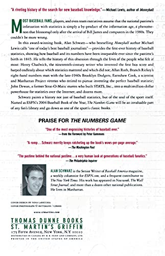 The Numbers Game: Baseball's Lifelong Fascination with Statistics