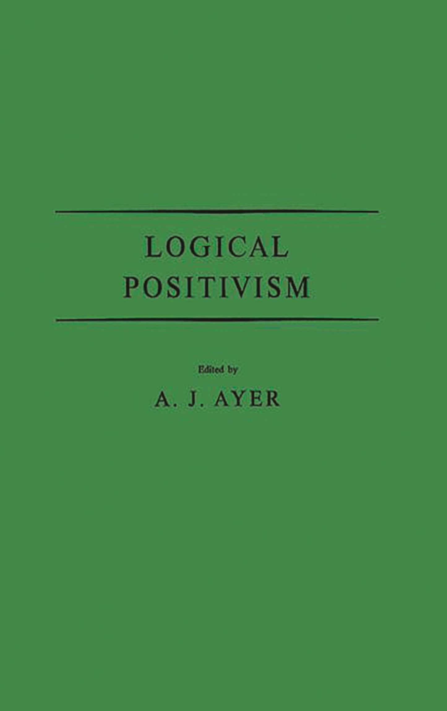 Logical Positivism