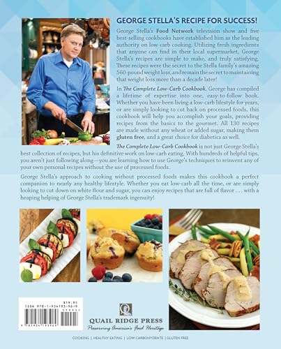 The Complete Low-Carb Cookbook: No Sugar Added and Wheat-Free Recipes for Any Carb-Conscious Lifestyle