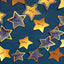 Carson Dellosa Galaxy 36 Stars Cutouts, Marble & Gold Star Cutouts for Bulletin Board and Classroom Décor, Galaxy Décor Classroom Cut-Outs, Space Décor Cutouts for Classroom Bulletin Board Decorations