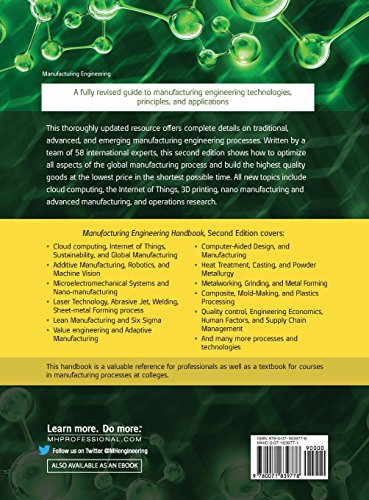 Manufacturing Engineering Handbook, Second Edition