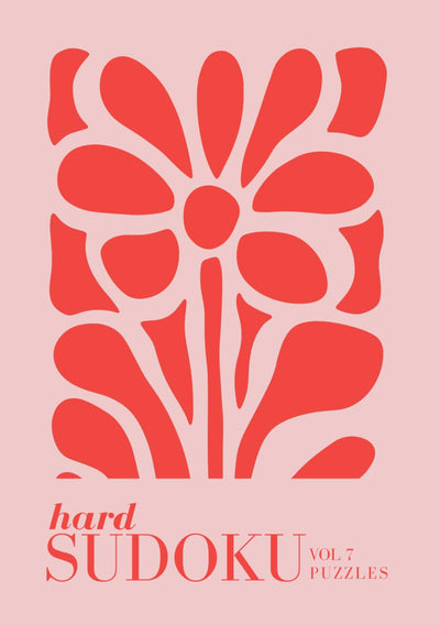 Hard Sudoku: Pretty Travel Size Sudoku A5 Size (Travel Sudoku - Hard)