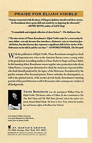 Elijah Visible: Stories