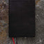 NIV, Thinline Bible, Large Print, Bonded Leather, Black, Red Letter, Thumb Indexed, Comfort Print