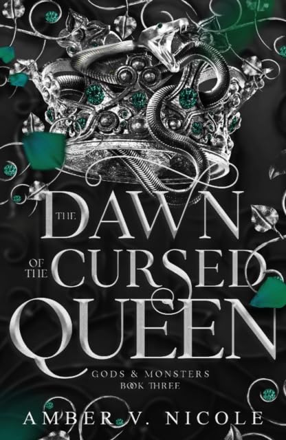 Gods & Monsters Series 1-4 Books Collection Set By Amber V. Nicole (The Book of Azrael, The Throne of Broken Gods, The Dawn of the Cursed Queen & The Wrath of the Fallen)