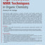 High-Resolution NMR Techniques in Organic Chemistry