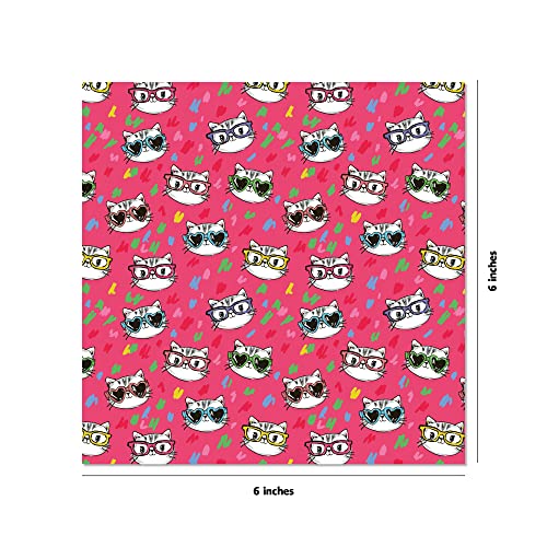 Origami Paper 100 sheets Cat Patterns 6" (15 cm): Tuttle Origami Paper: High-Quality Double-Sided Origami Sheets Printed with 12 Different Patterns: Instructions for 6 Projects Included
