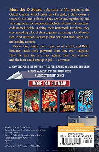 The Homework Machine — back cover