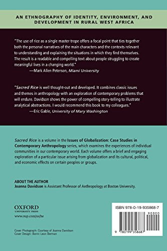 Sacred Rice: An Ethnography of Identity, Environment, and Development in Rural West Africa (Issues of Globalization:Case Studies in Contemporary Anthropology)