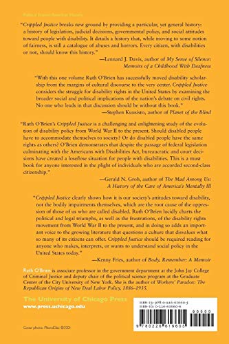 Crippled Justice: The History of Modern Disability Policy in the Workplace