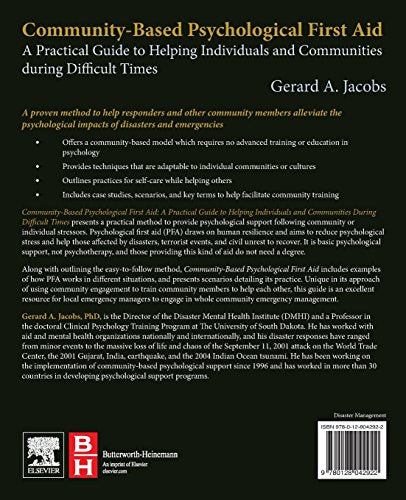 Community-Based Psychological First Aid: A Practical Guide to Helping Individuals and Communities during Difficult Times