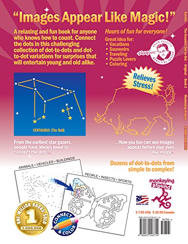 Greatest Dot-to-Dot Book in the World (Book 2) - Activity Book - Relaxing Puzzles