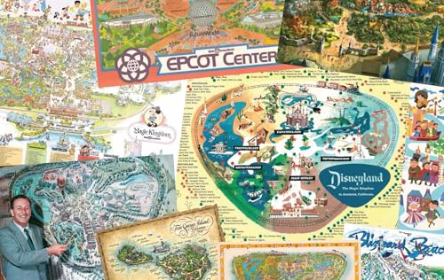 Maps of the Disney Parks: Charting 60 Years from California