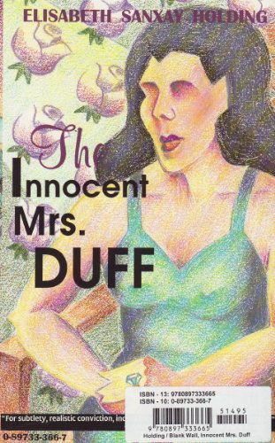 Blank Wall The The Innocent Mrs Duff