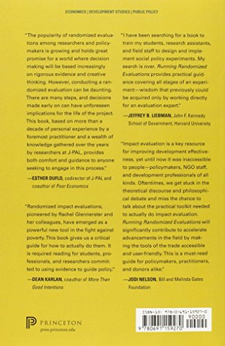 Running Randomized Evaluations: A Practical Guide by Glenner