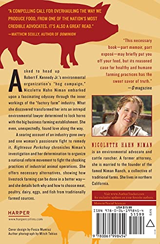 Righteous Porkchop: Finding a Life and Good Food Beyond Factory Farms