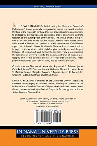 Reading Dewey: Interpretations for a Postmodern Generation
