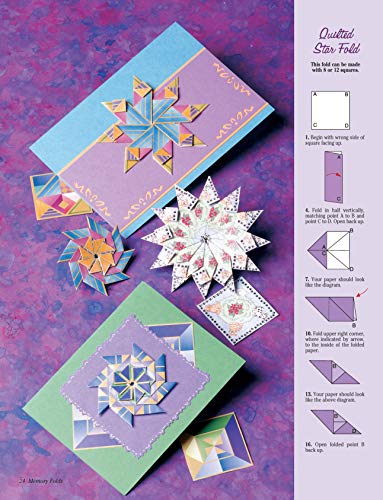Memory Folds: Great Ideas for Scrapbooks & Cards (Design Originals) Over 40 Projects Using Origami and Papercrafting Techniques, with Tea Bag Folding Papers and Step-by-Step Instructions