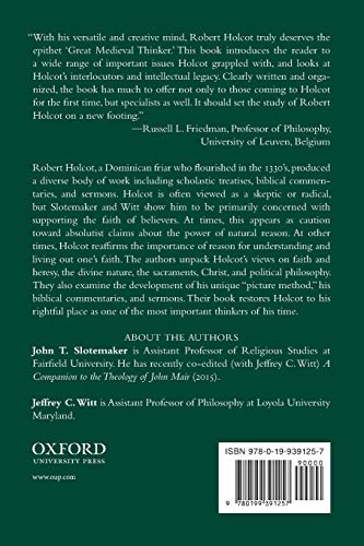 Robert Holcot (Great Medieval Thinkers)