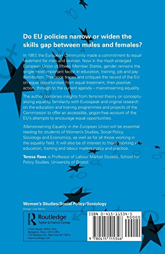 Mainstreaming Equality in the European Union
