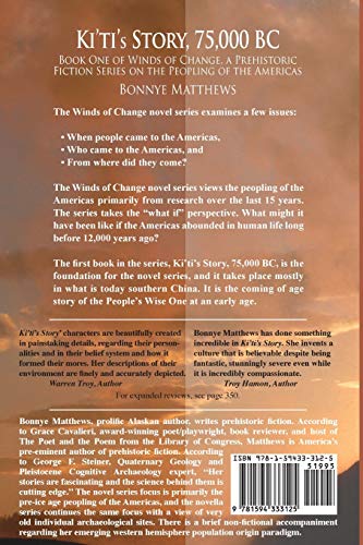 Ki'ti's Story, 75,000 BC: Winds of Change, a Prehistoric Fiction Series on the Peopling of the Americas: Book One (Winds of Change, 1)