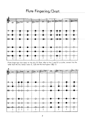 O3876 - Handy Manual Fingering Charts for Instrumentalists