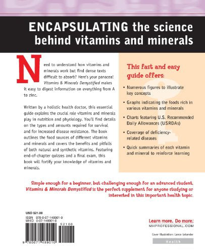 Vitamins and Minerals Demystified